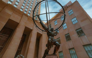 atlas statue outside wall street