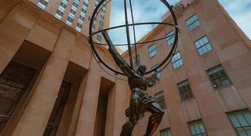atlas statue outside wall street
