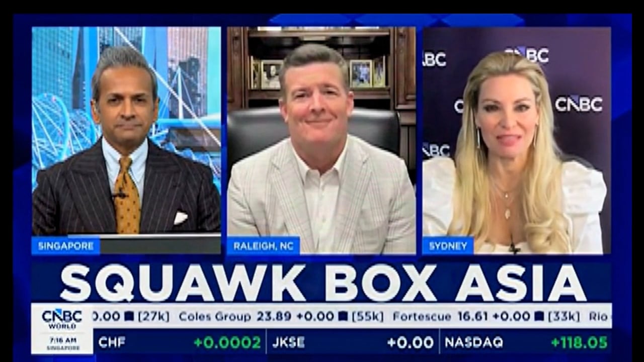 Rick Gardner: Interview, Squawk Box Asia