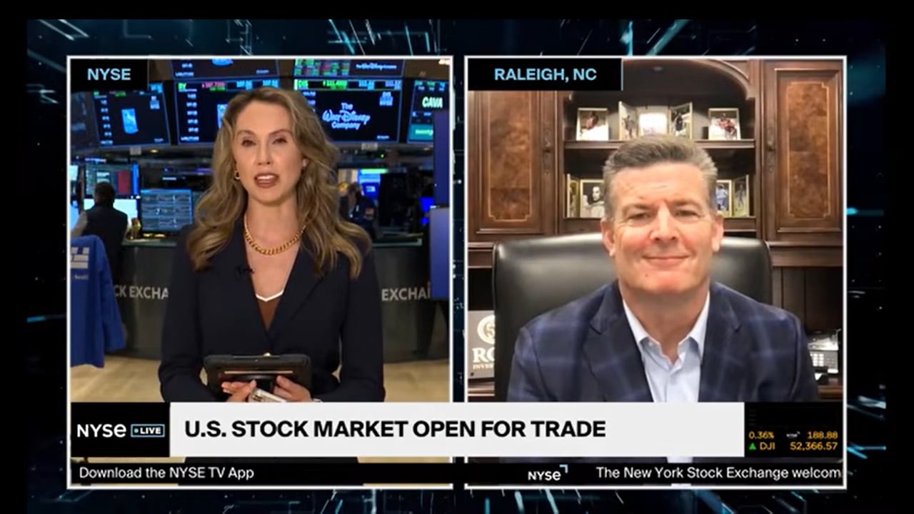 Rick Gardner on NYSE Live discussing inflation, interest rates and the AI trade